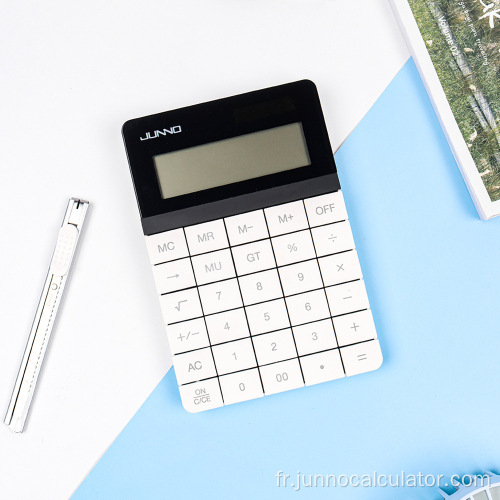 Calculatrice électronique de bureau grand écran 12 bits à deux énergies